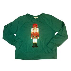 Workshop Republic Clothing Green Nutcracker Sweatshirt